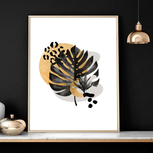 Unique Wall Art for Living Room – Set of 3 Framed Prints