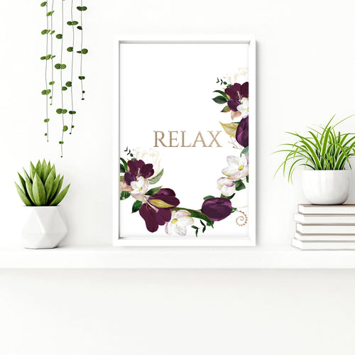 Classy Bathroom Wall Art – Set of 3 Framed Prints