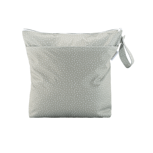 Grab & Go Nappy Wet Bags With Handle - Dottie Sage
