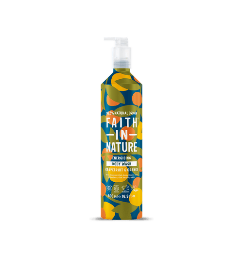 Grapefruit & Orange Body Wash 500ml Aluminium – 99.5% Natural Origin