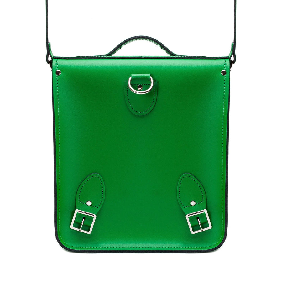 Handmade Leather City Backpack - Green