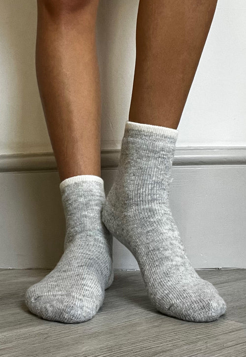 The 'Really Cosy' Socks in Grey Marl