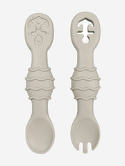 Bloom Bambini Silicon Spoon and Fork Set