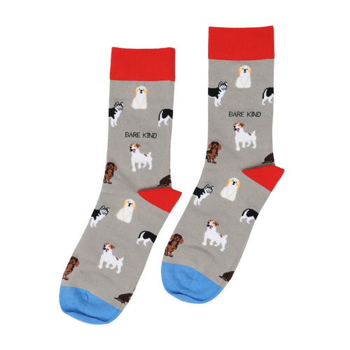 Save the Grey Dog Bamboo Socks