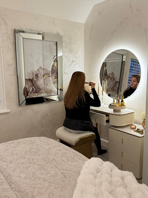 Ava Round Wall Mounted Mirror 80cm