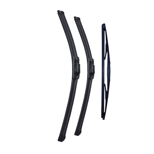 HONDA CIVIC MK8 Hatchback Oct 2005 to Jan 2012 Wiper Blade Set - Easy Fit Video Tutorial