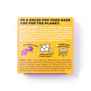 Hair Blocks Solid Shampoo Mango & Passionfruit - Plastic Free Vegan Shampoo Bars