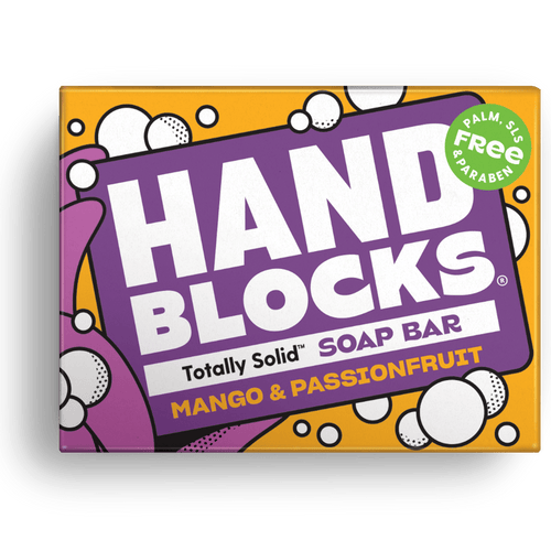 Hand Blocks Soap Mango & Passionfruit - Plastic Free Vegan Hand Soap Bars
