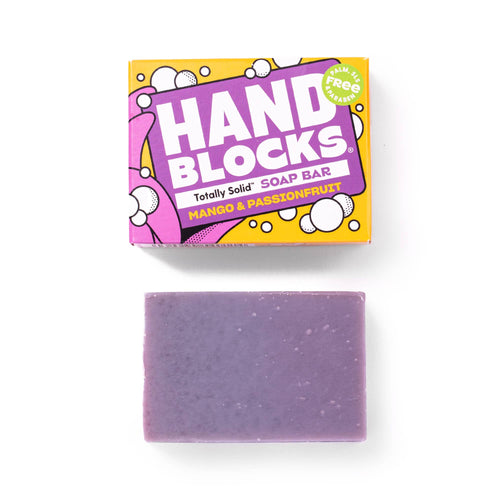 Hand Blocks Soap Mango & Passionfruit - Plastic Free Vegan Hand Soap Bars