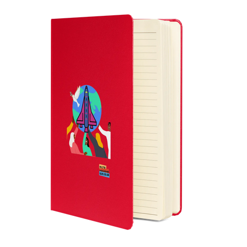 First Home Hardcover bound notebook