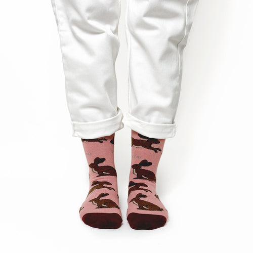 Pink Lover 4 Bamboo Sock Set