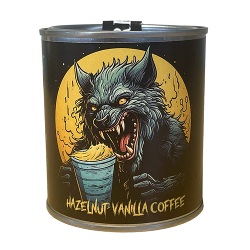 Hazelnut Vanilla Flavour Ground Coffee – Moonlight 100ml Tin