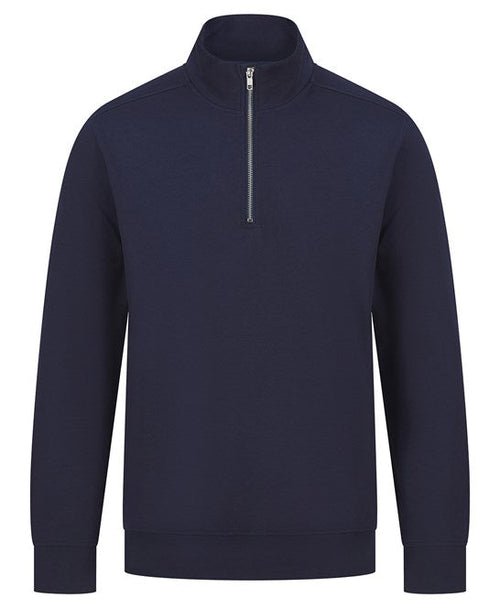 Regenerated Cotton & rPET 1/4 Zip Sweatshirt