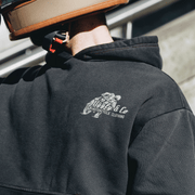 Black Flattrack Hoodie