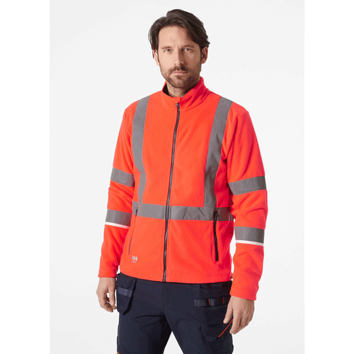 Helly Hansen 72172 UC-ME Hi-Vis Fleece Jacket
