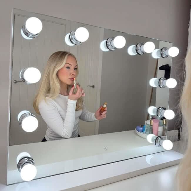 Hepburn Hollywood Mirror 80x60cm