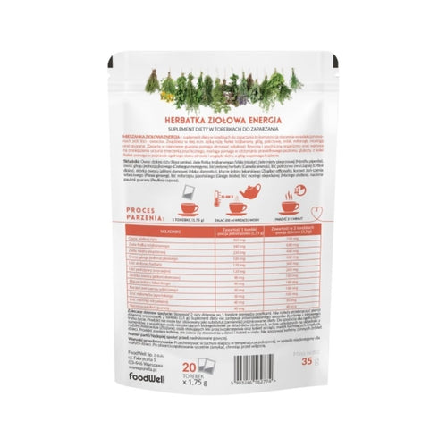 Herbal Infusion - Energy Superherbs (20x 1.75g)