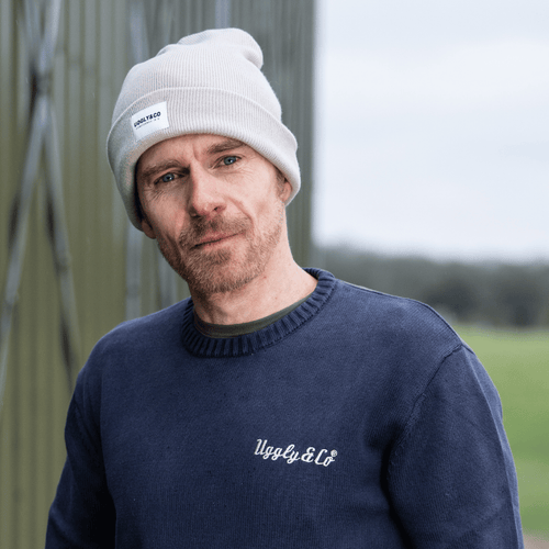 Oatmeal Grey Beanie