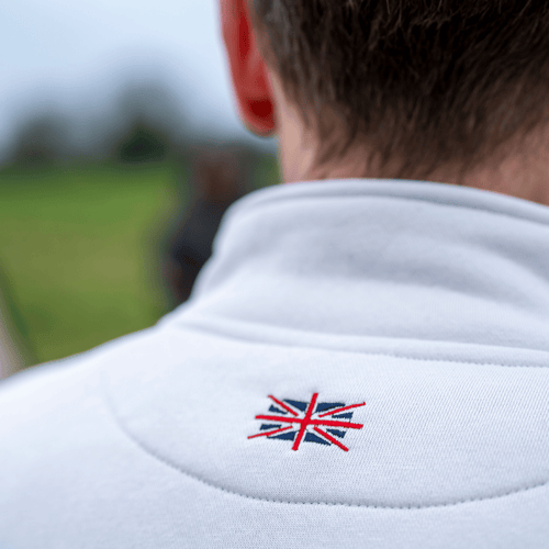 Stone Union Jack Quater-Zip