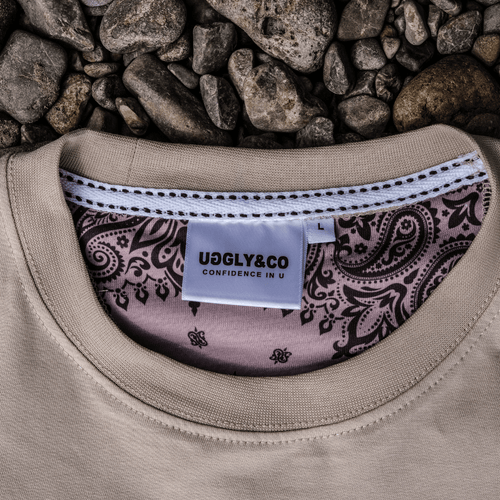 Beige Surf Diamond Tee
