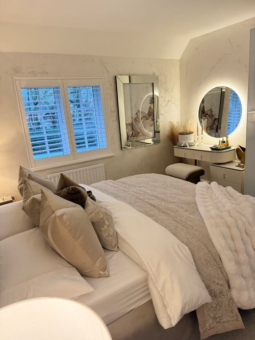 Ava Round Wall Mounted Mirror 80cm