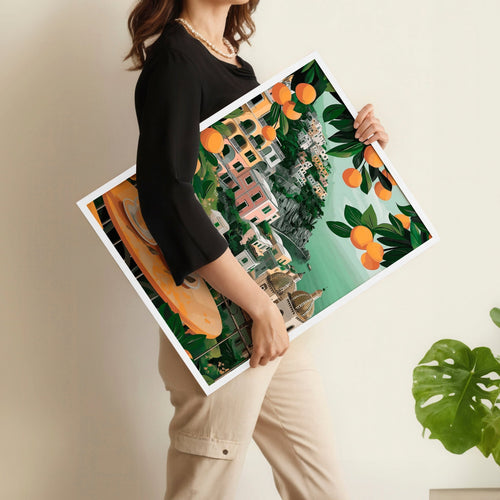 Home Decor Items For Kitchen | Set of 3 Italian Lifestyle Wall art Prints