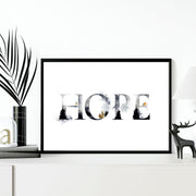 Xmas wall art print for Christmas decor