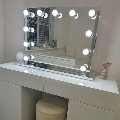 Houston Bluetooth Hollywood Mirror 80x60cm