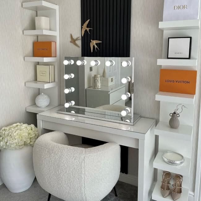 Houston Bluetooth Hollywood Mirror 80x60cm