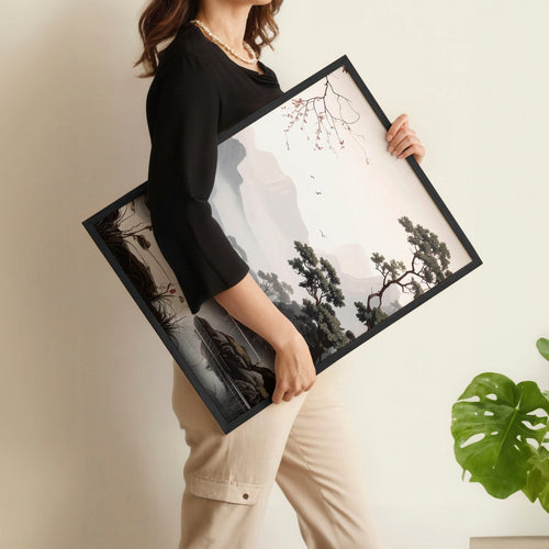 Huge Posters For Wall | Set of 3 Chinoiserie Wall art Prints