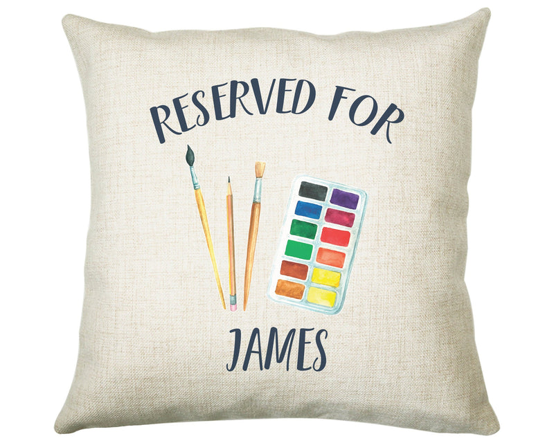 Personalised Painting Reserved For Cushion Gift Printed Name Design Cushion Throw Pillow Gift For Him Her Christmas Gift CS348