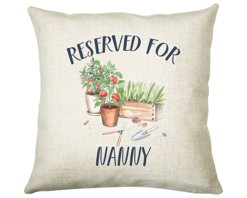Personalised Gardener Reserved For Cushion Gift Printed Name Design Cushion Throw Pillow Gift For Him Her Christmas Gift CS350