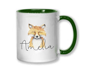 Personalised Fox Coffee Mug MGZ030