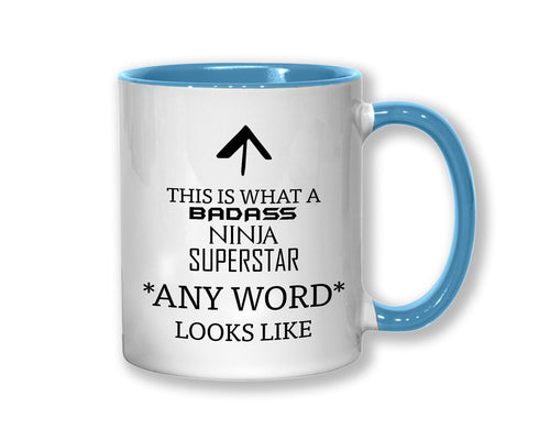 This Is What A Badass Air Stewardess Looks Like 11oz Coffee Mug Tea Gift Idea For Cabin Crew Flight Attendant Commercial Airline MG0789