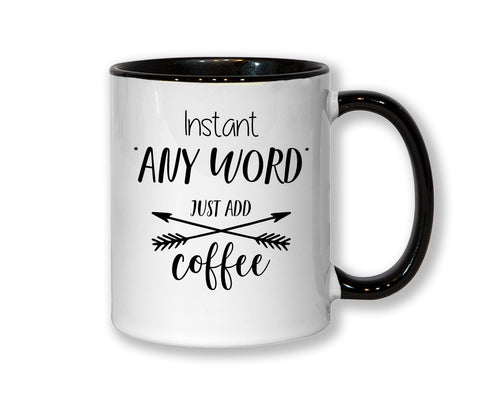 Instant Biologist Just Add Coffee 11oz Coffee Mug Tea Gift Idea For Marine Biology Lab Assistant Genetics Scientist Science MG0344