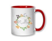 Personalised Safari Animal Coffee Mug MGZ070