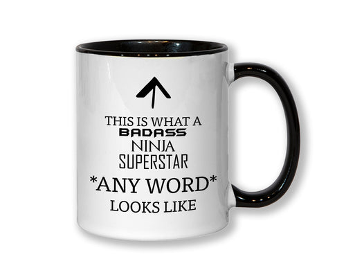 This Is What A Badass Air Stewardess Looks Like 11oz Coffee Mug Tea Gift Idea For Cabin Crew Flight Attendant Commercial Airline MG0789