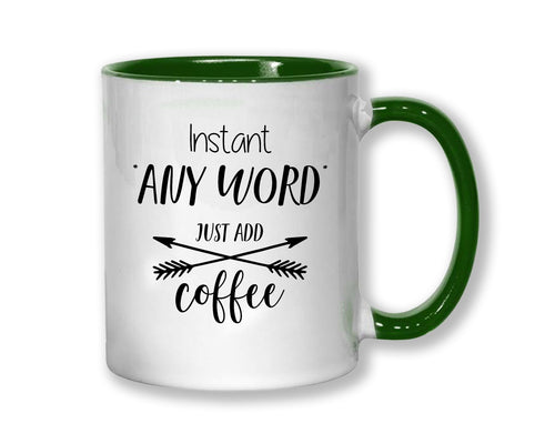 Instant Biologist Just Add Coffee 11oz Coffee Mug Tea Gift Idea For Marine Biology Lab Assistant Genetics Scientist Science MG0344
