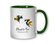 Personalised Couples Meant To Bee Coffee Mug MGZ115