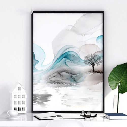Zen Wall Art – Set of 3 Framed Prints | Japanese