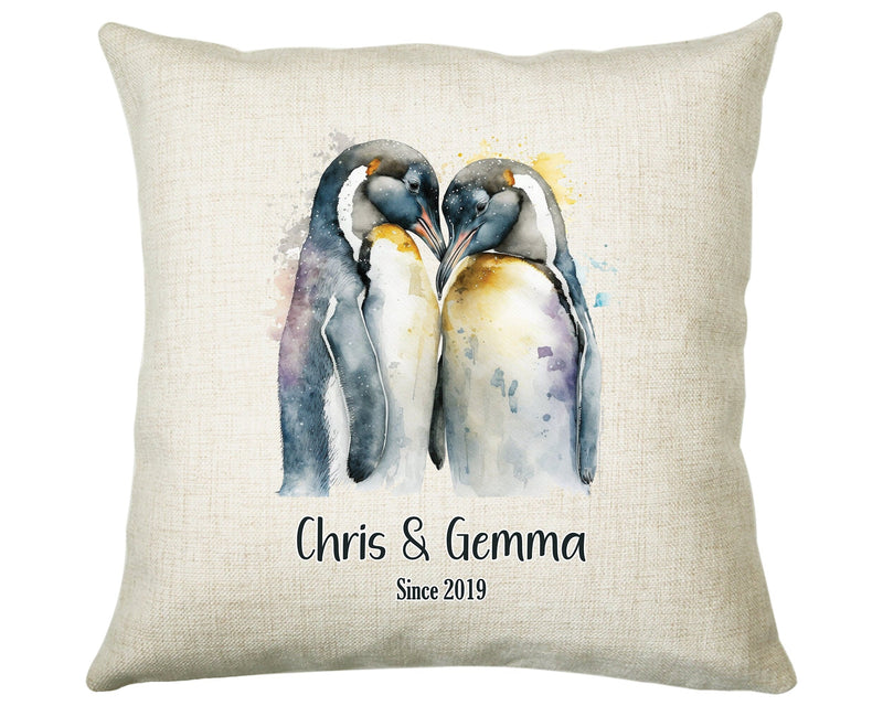 Personalised Valentines Day Penguins Cushion Gift - You Are My Penguin Cushion Throw Pillow Gift For Him Her Boyfriend Girlfriend Gift CS517