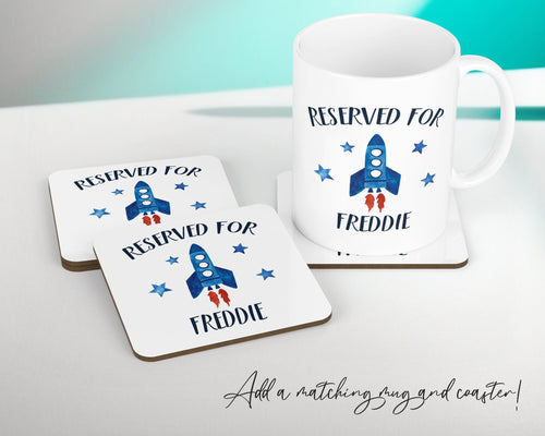 Personalised Rocket Reserved For Cushion Gift Printed Name Design Cushion Throw Pillow Gift For Him Her Christmas Gift CS359