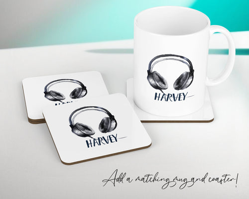 Personalised Headphones Reserved For Cushion Gift Printed Name Design Cushion Throw Pillow Gift For Him Her Christmas Gift CS363