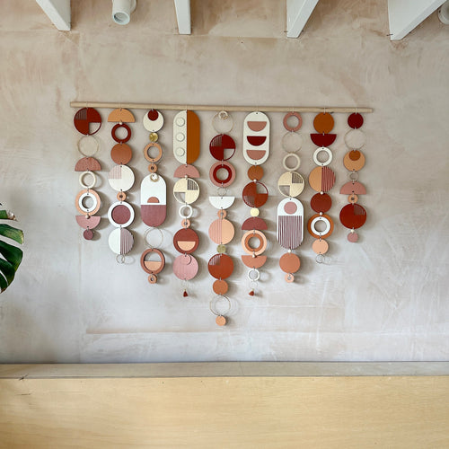 Rich Modern Wall Art - Wood Wall Hanging - Home Decor - Large Centre Piece Art - Statement Wall Art