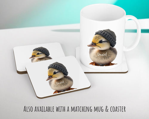 Birthday Gift For Boy Girl Duckling Cushion Gift Printed Name Design Cushion Throw Pillow Gift For Girls Nursery Bedroom Animal Gift CS537