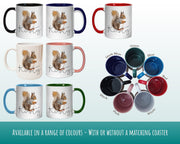 Personalised Squirrel Coffee Mug MGZ078