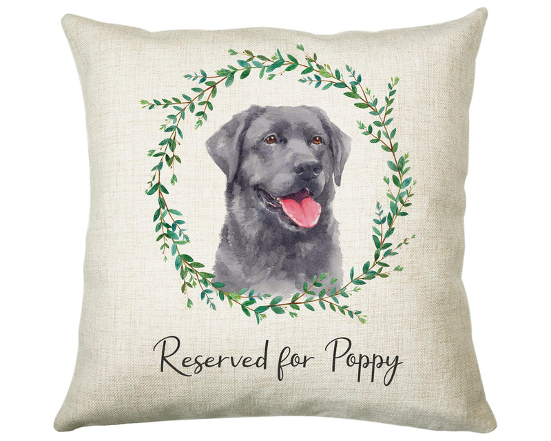 Personalised Labrador Cushion Gift Reserved For Black Lab Dog Mum Dad Pet Animal Design Cushion Throw Pillow Gift Christmas Decor Gift CS023