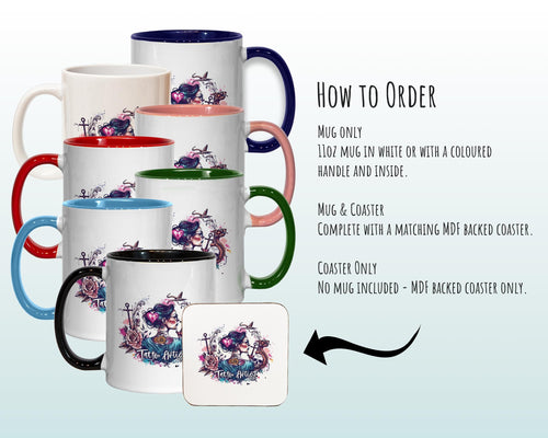 Tattoo Artist Gift Mug - Ceramic Coffee Tea Hot Chocolate Mug Tattooist Gift - Secret Santa Gift Idea for Her Female Tattoo Artist MG0850