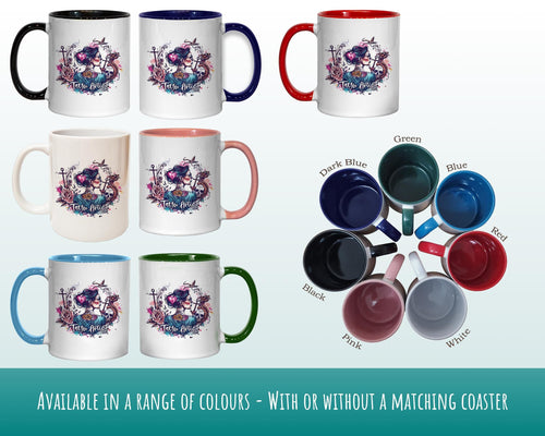 Tattoo Artist Gift Mug - Ceramic Coffee Tea Hot Chocolate Mug Tattooist Gift - Secret Santa Gift Idea for Her Female Tattoo Artist MG0850