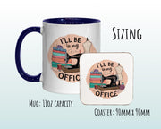 Sewing Gift Mug - Ceramic Coffee Tea Hot Chocolate Mug Gift for Sewing Lovers - Sewing Office Design Secret Santa Gift Idea for Her MG0927